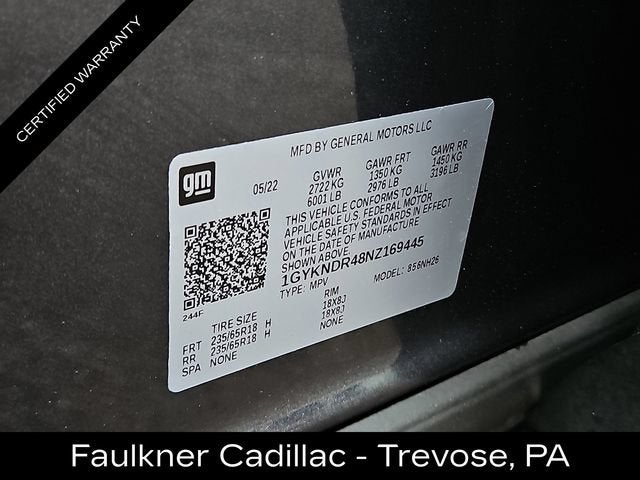 2022 Cadillac XT5 Premium Luxury