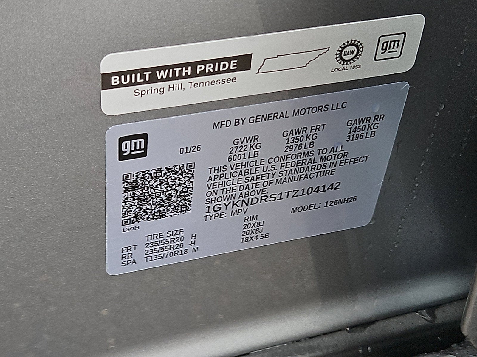 2026 Cadillac XT5 Premium Luxury