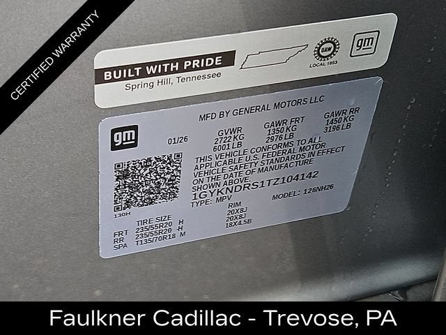 2026 Cadillac XT5 Premium Luxury
