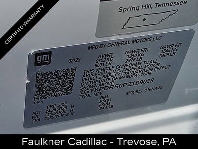 2023 Cadillac XT6 Premium Luxury