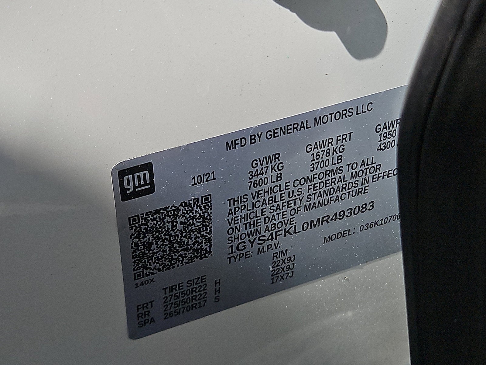 2021 Cadillac Escalade Sport