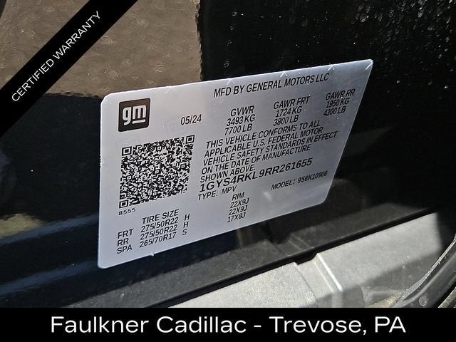 2024 Cadillac Escalade ESV Sport Platinum