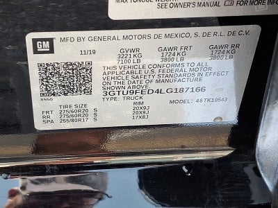 2020 GMC Sierra 1500 Denali