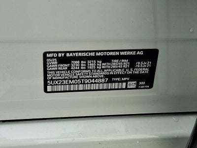 2026 BMW X7 xDrive40i