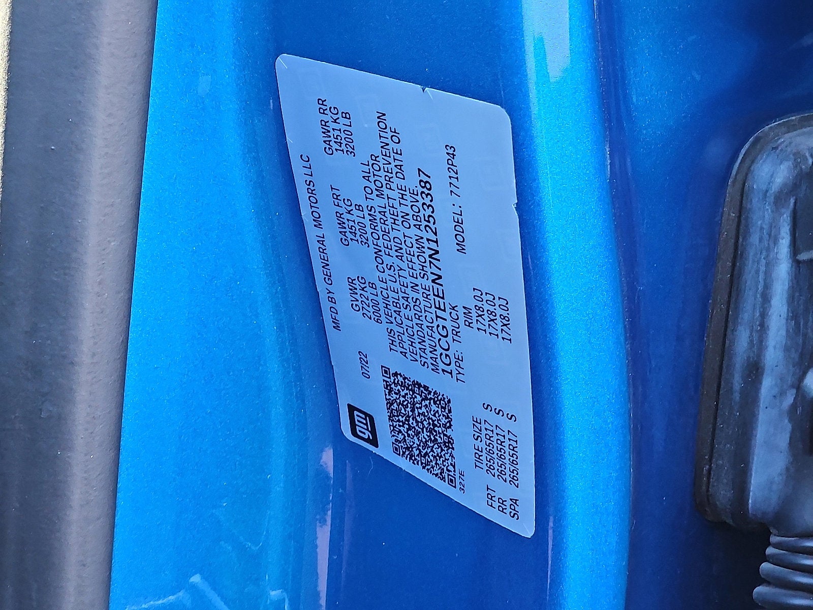 2022 Chevrolet Colorado ZR2