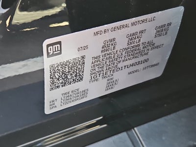 2026 GMC Sierra EV Elevation Extended Range