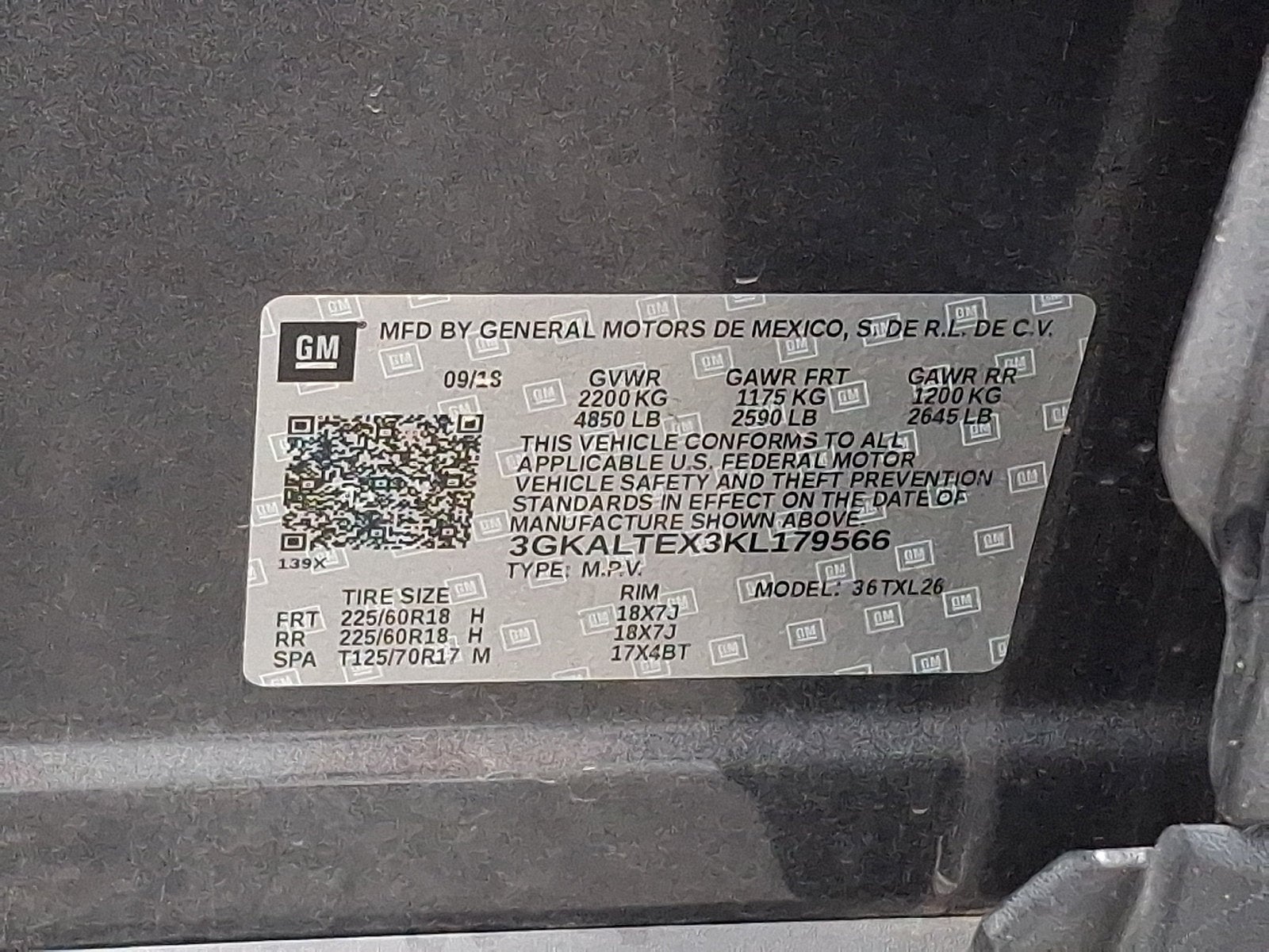 2019 GMC Terrain SLE