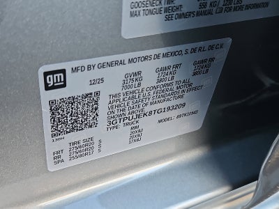 2026 GMC Sierra 1500 Elevation