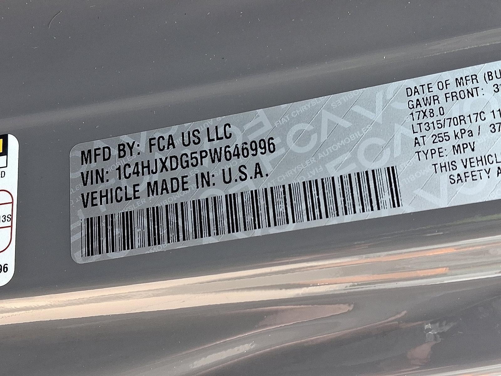 2023 Jeep Wrangler 4-Door High Tide 4x4