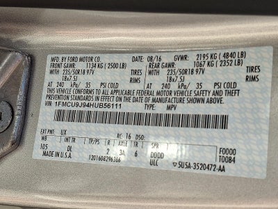 2017 Ford Escape Titanium
