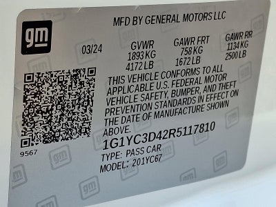 2024 Chevrolet Corvette Stingray 3LT