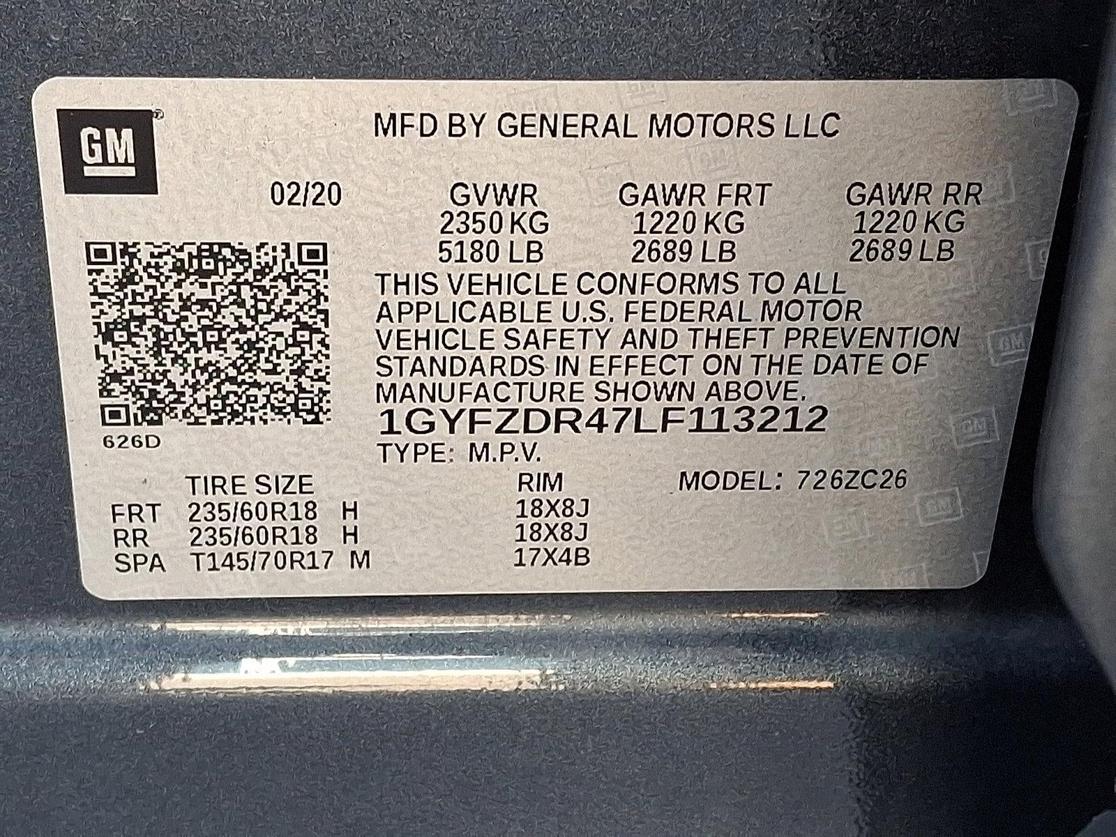 2020 Cadillac XT4 Premium Luxury