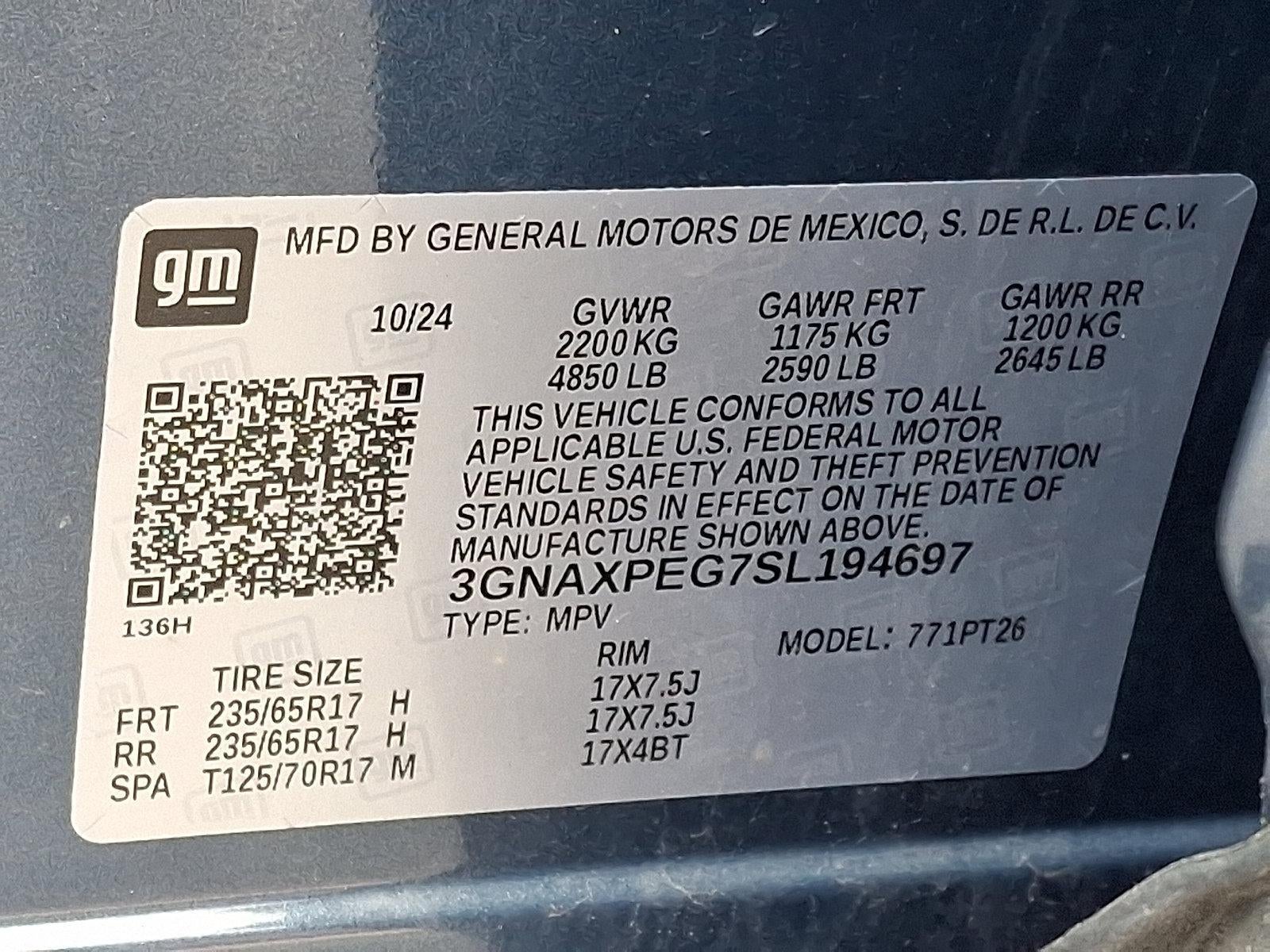 2025 Chevrolet Equinox LT