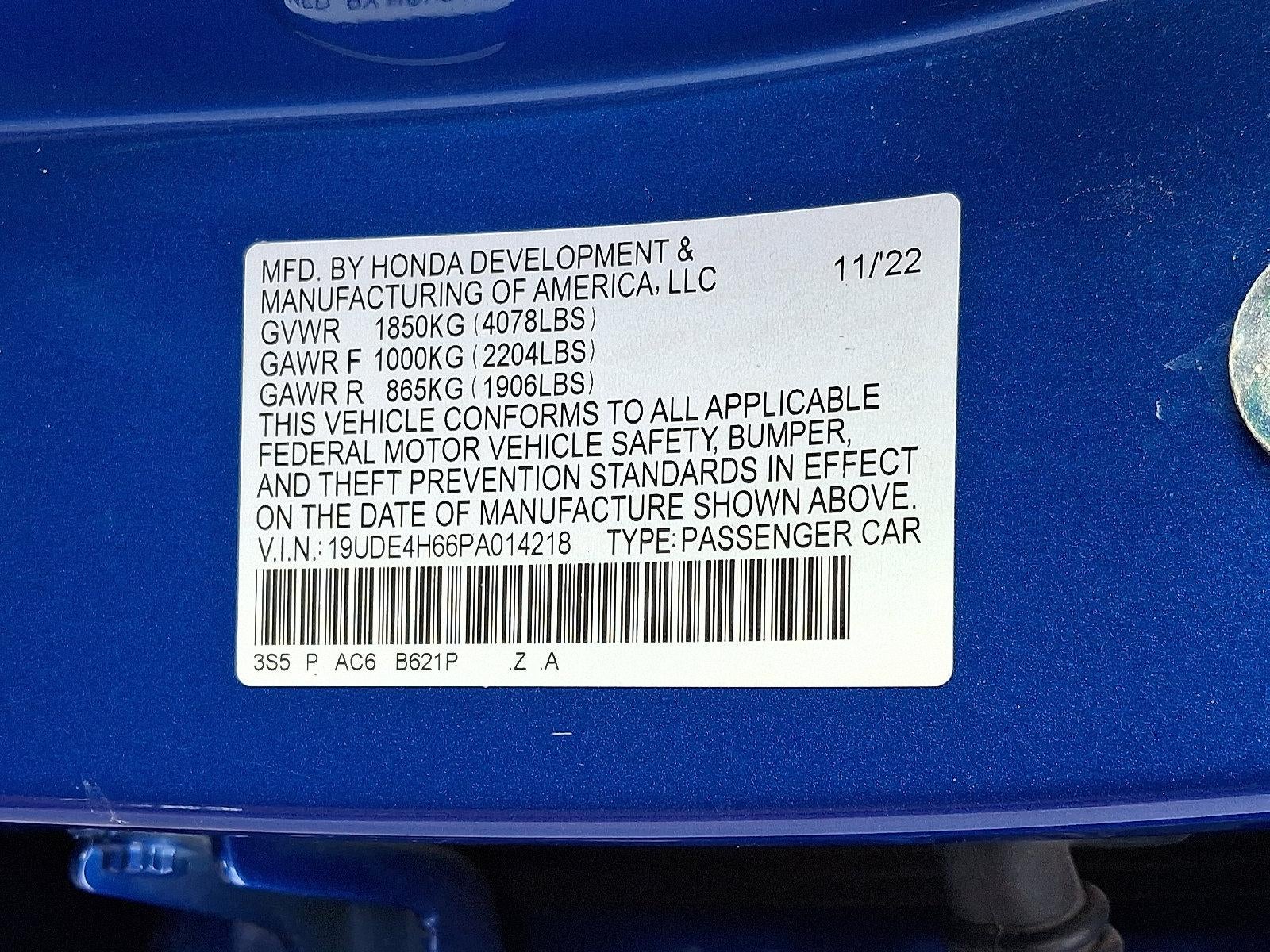 2023 Acura Integra CVT w/A-Spec Technology Package