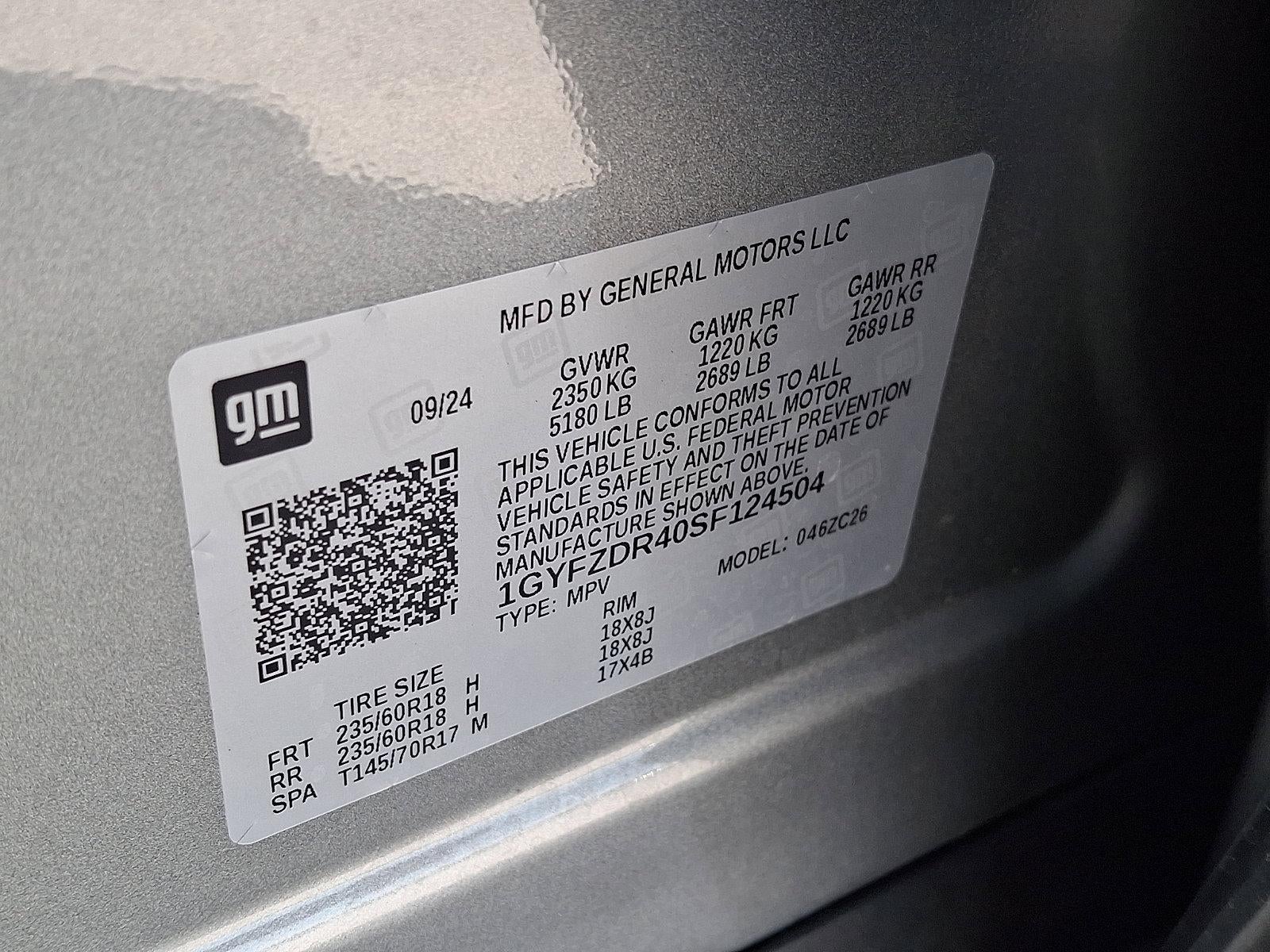 2025 Cadillac XT4 AWD 4dr Premium Luxury