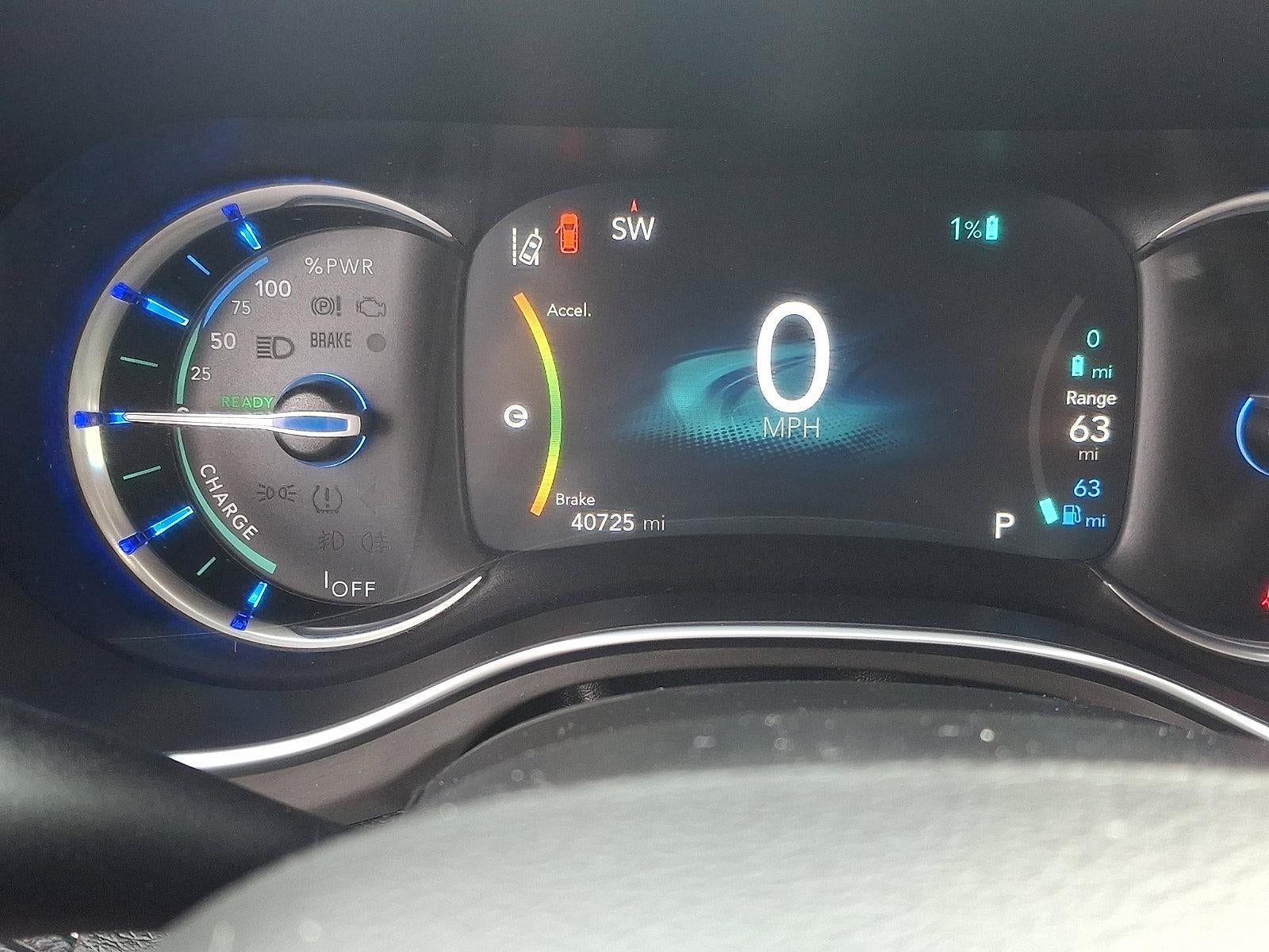2020 Chrysler Pacifica Hybrid Red S FWD