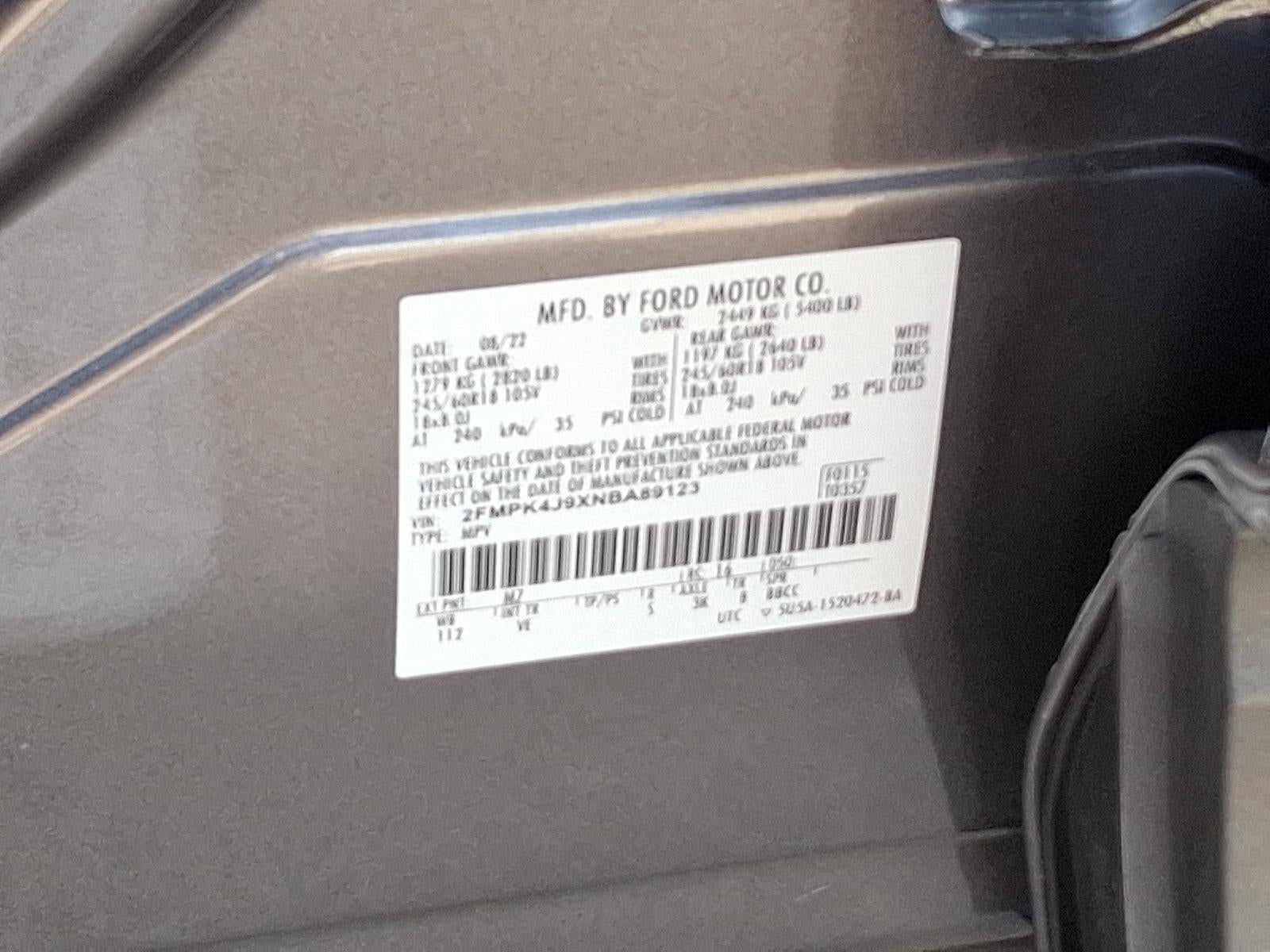 2022 Ford Edge SEL AWD