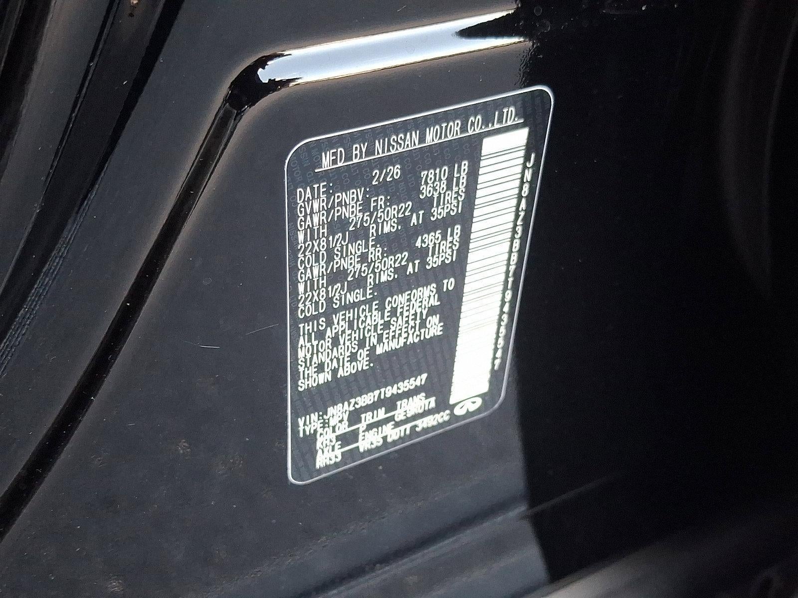 2026 INFINITI QX80 LUXE AWD