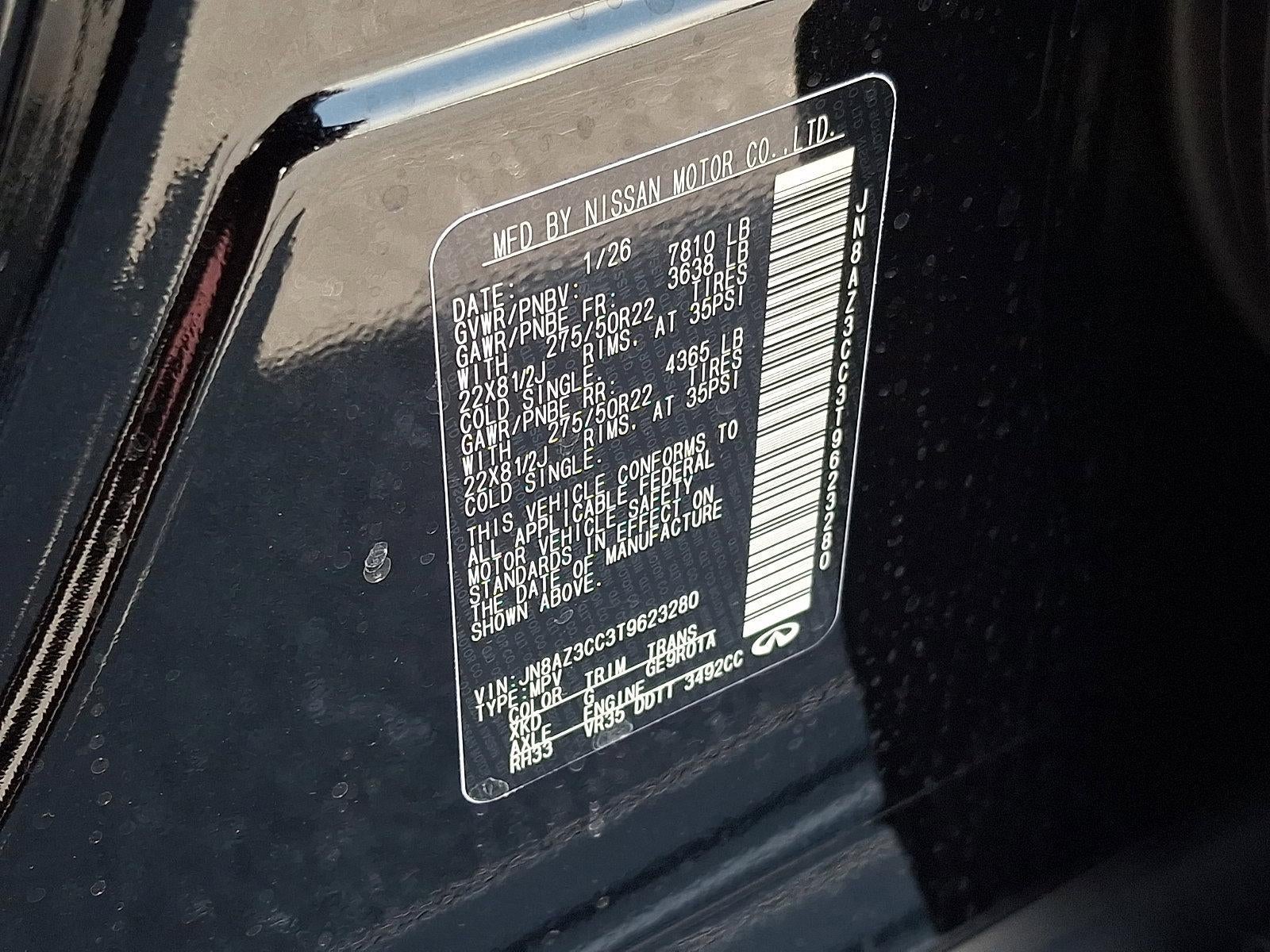2026 INFINITI QX80 AUTOGRAPH AWD