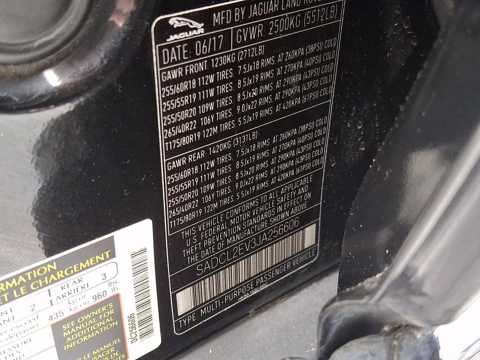 2018 Jaguar F-PACE 35t R-Sport AWD