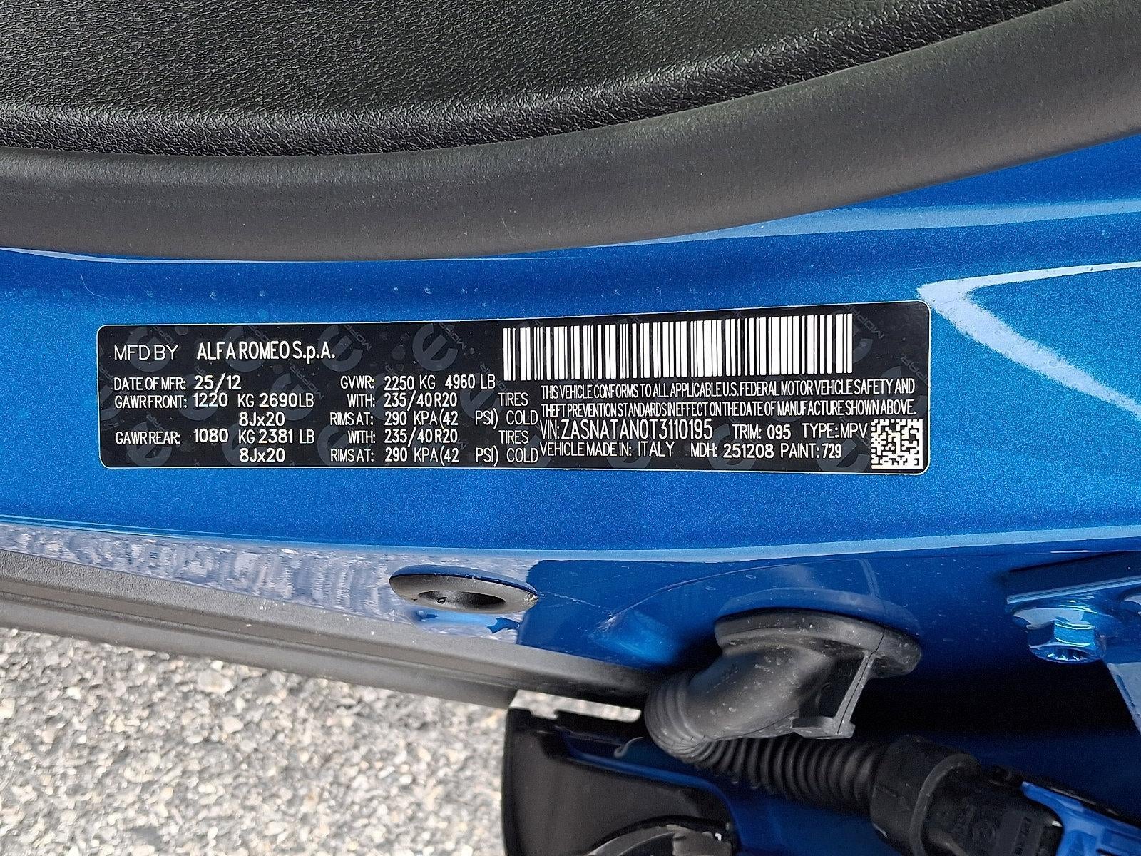 2026 Alfa Romeo Tonale Veloce AWD