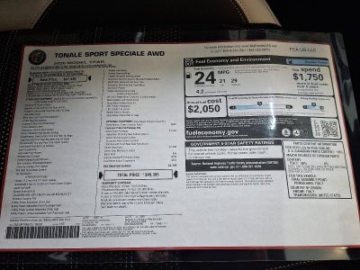 2026 Alfa Romeo Tonale Sport Speciale AWD