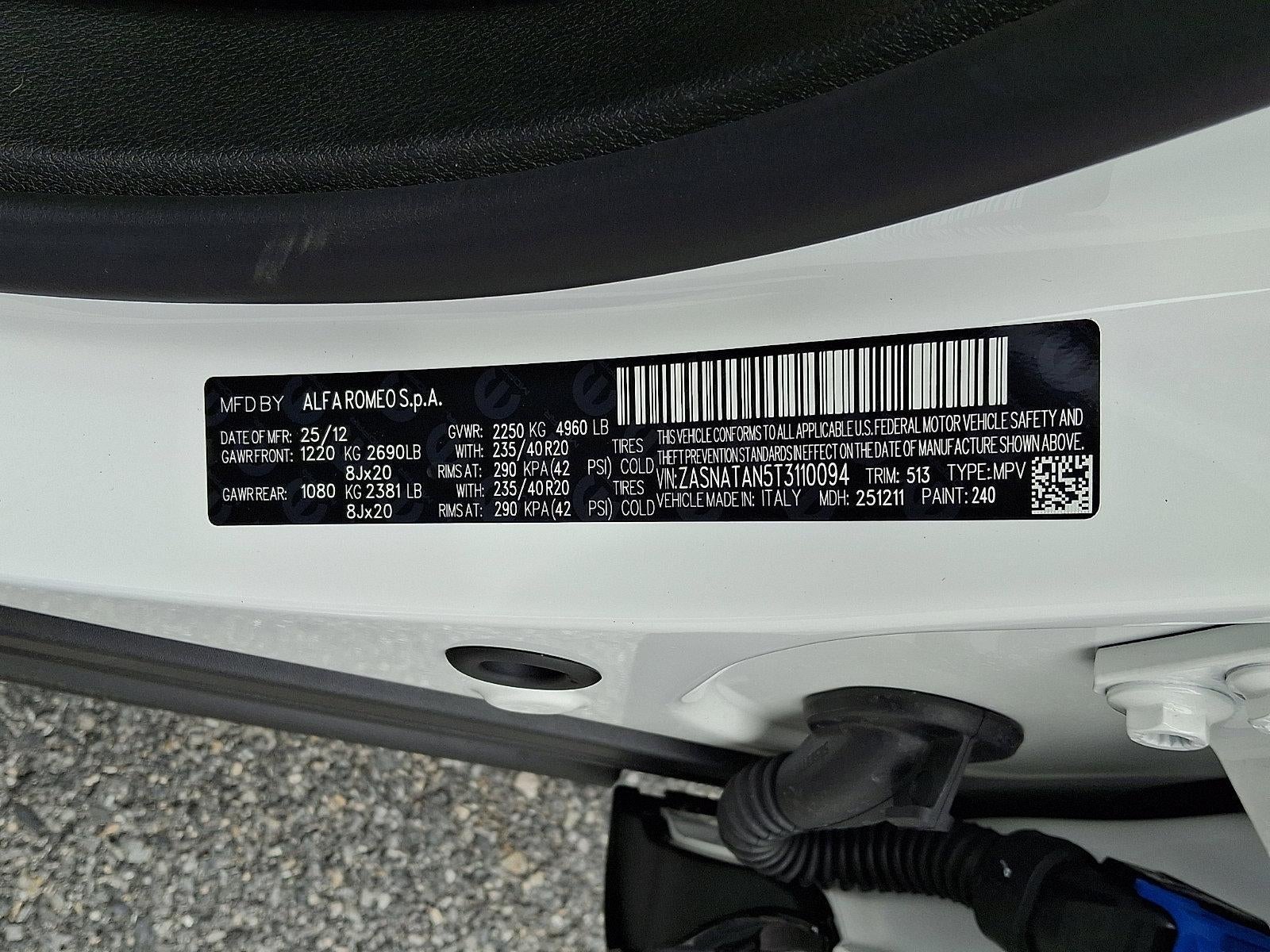 2026 Alfa Romeo Tonale Veloce AWD