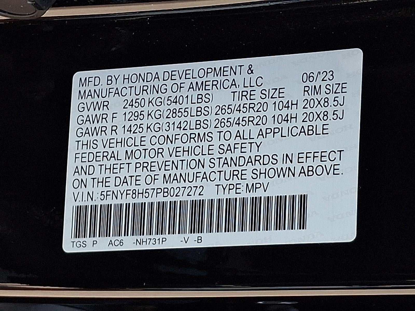 2023 Honda Passport EX-L AWD