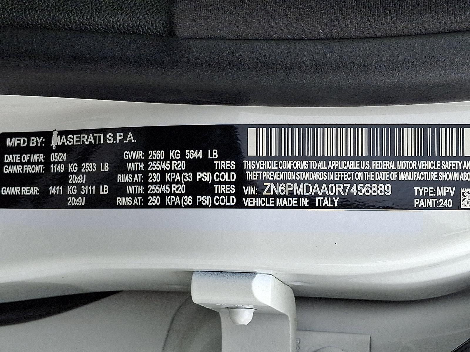 2024 Maserati Grecale GT AWD