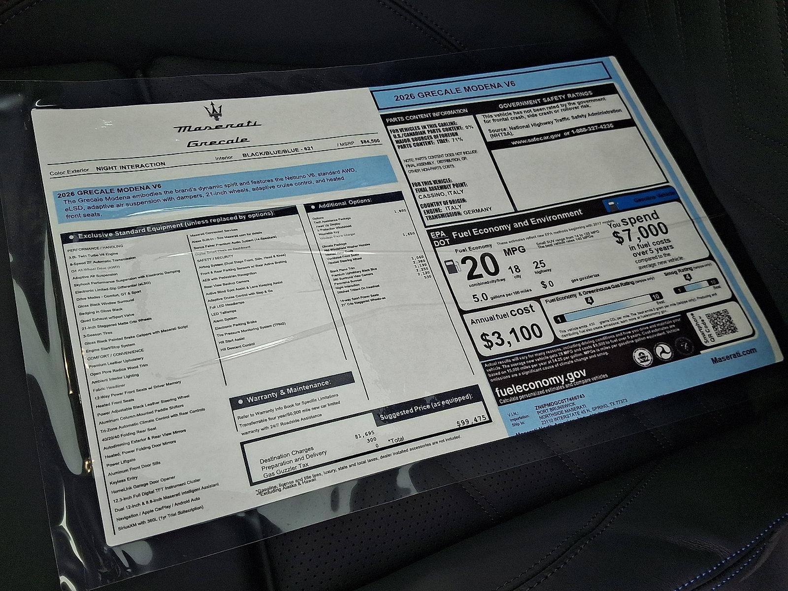 2026 Maserati Grecale Modena AWD