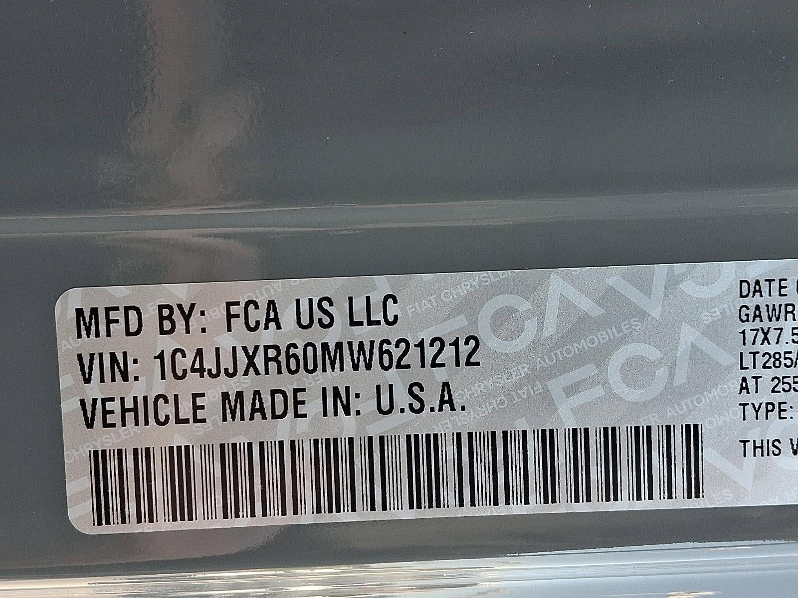 2021 Jeep Wrangler 4xe Unlimited Rubicon 4x4