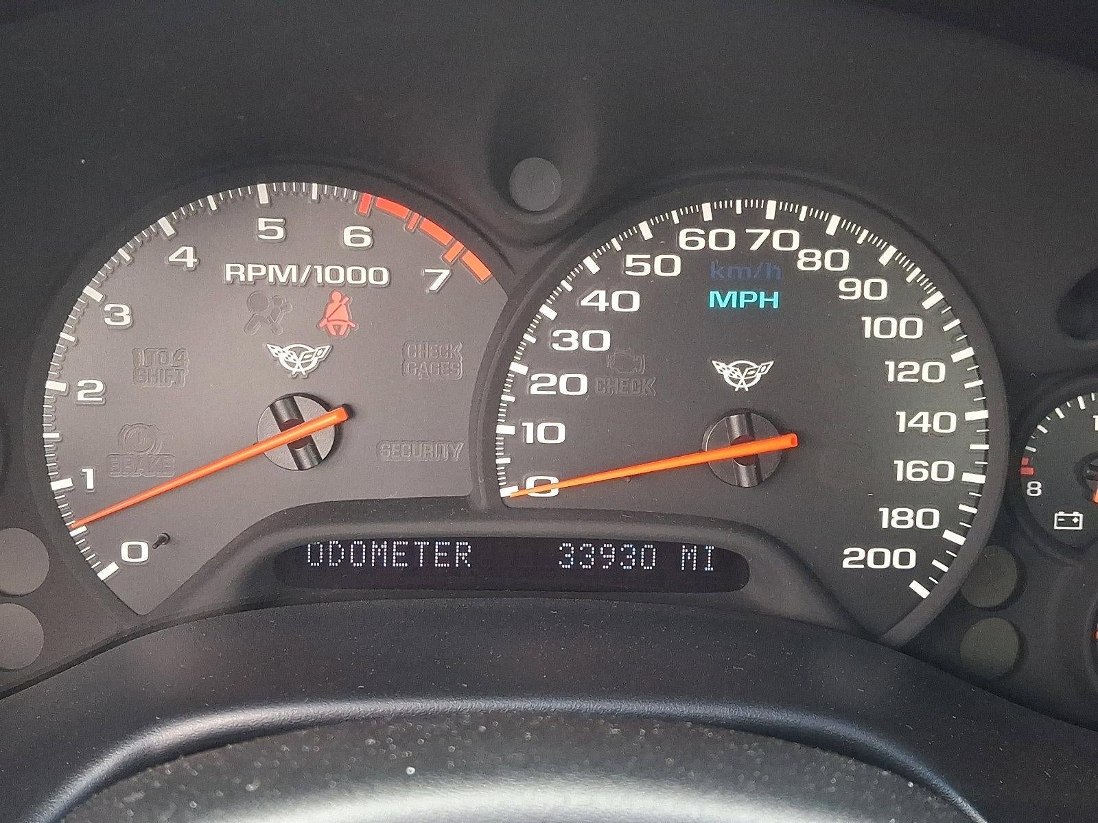 2001 Chevrolet Corvette 2dr Cpe