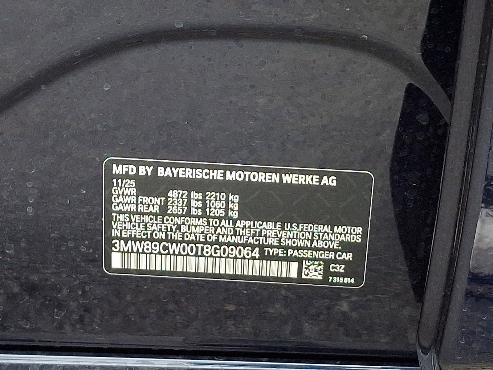 2026 BMW 330i NA xDrive Sedan