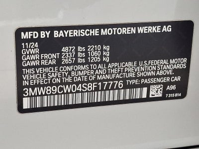 2025 BMW 330i xDrive Sedan