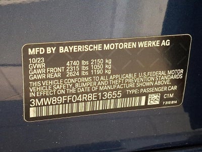 2024 BMW 330i xDrive Sedan