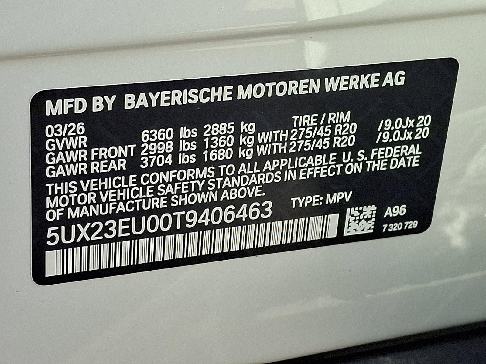 2026 BMW X5 xDrive40i Sports Activity Vehicle