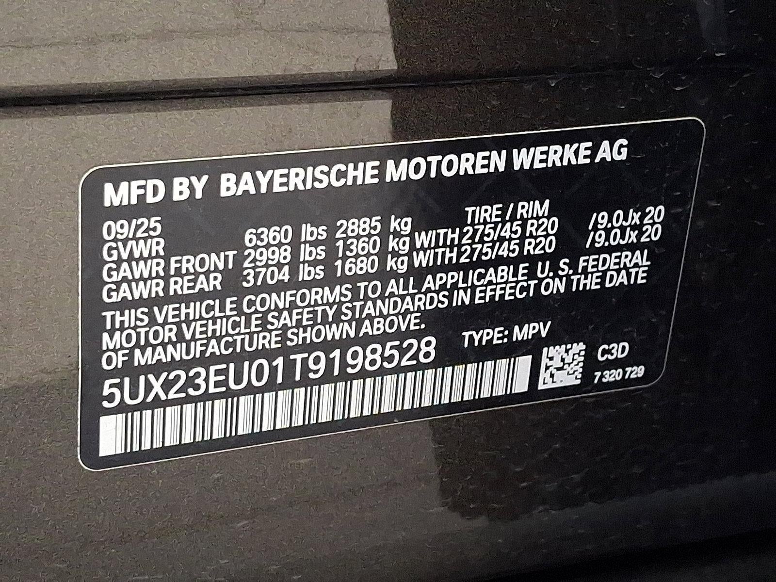 2026 BMW X5 xDrive40i Sports Activity Vehicle