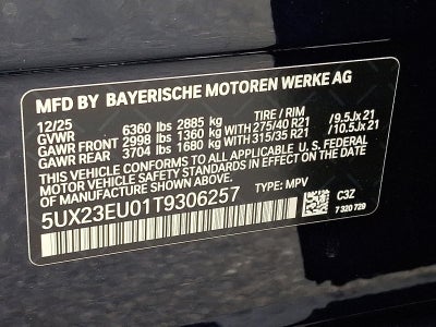 2026 BMW X5 xDrive40i Sports Activity Vehicle