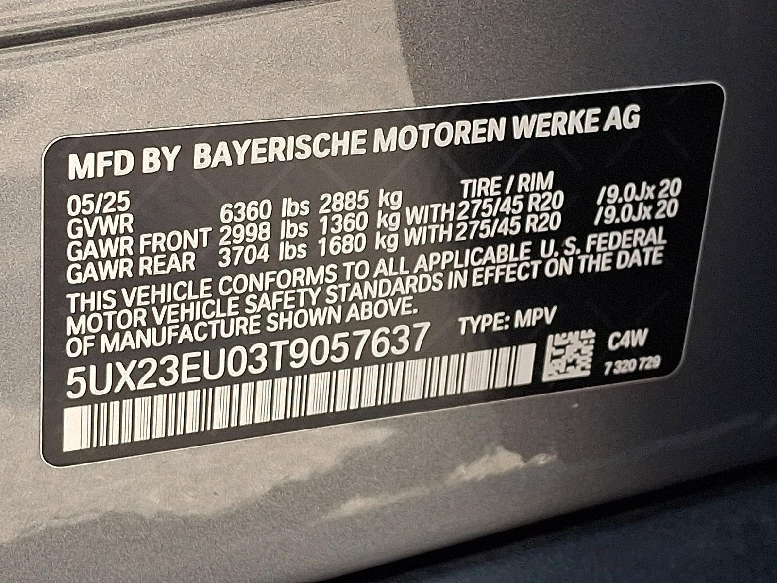 2026 BMW X5 xDrive40i Sports Activity Vehicle