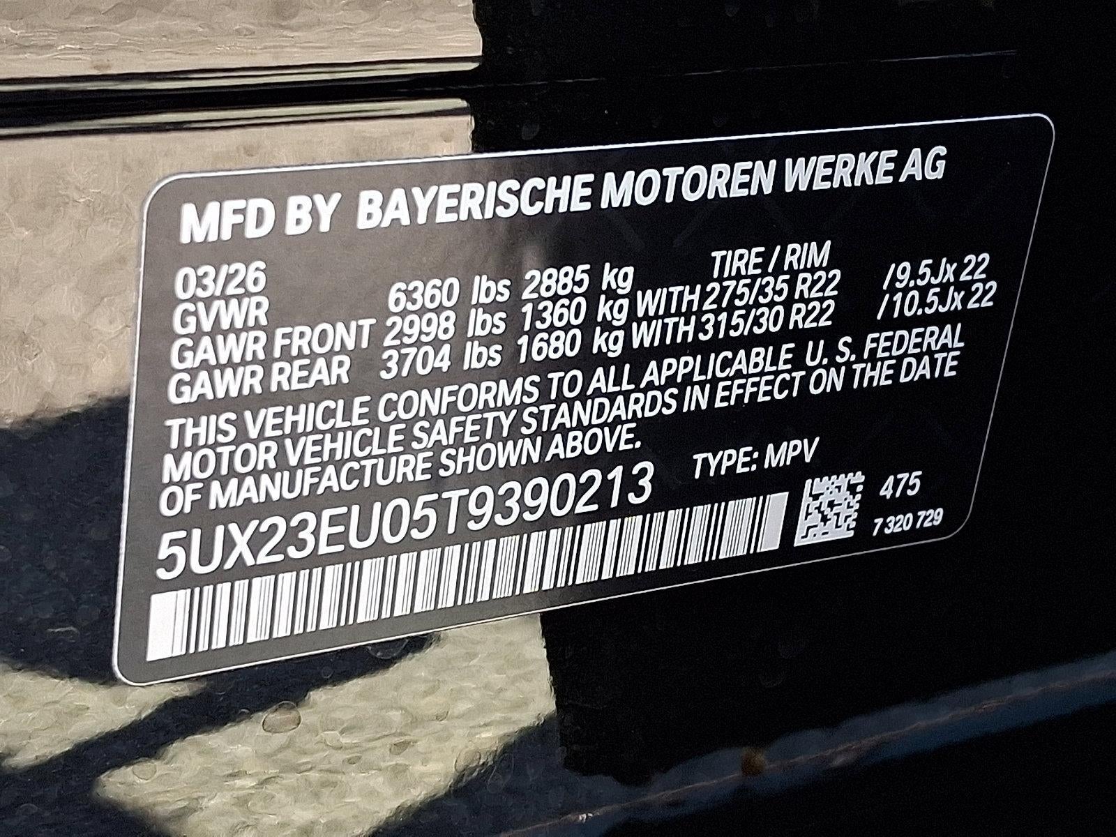 2026 BMW X5 xDrive40i Sports Activity Vehicle