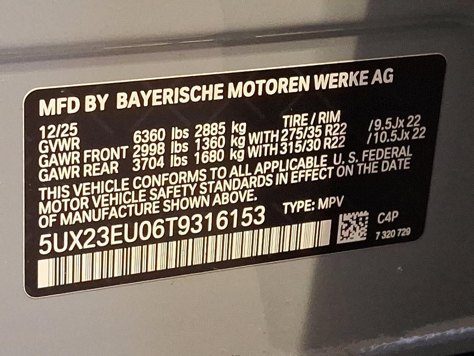 2026 BMW X5 xDrive40i Sports Activity Vehicle