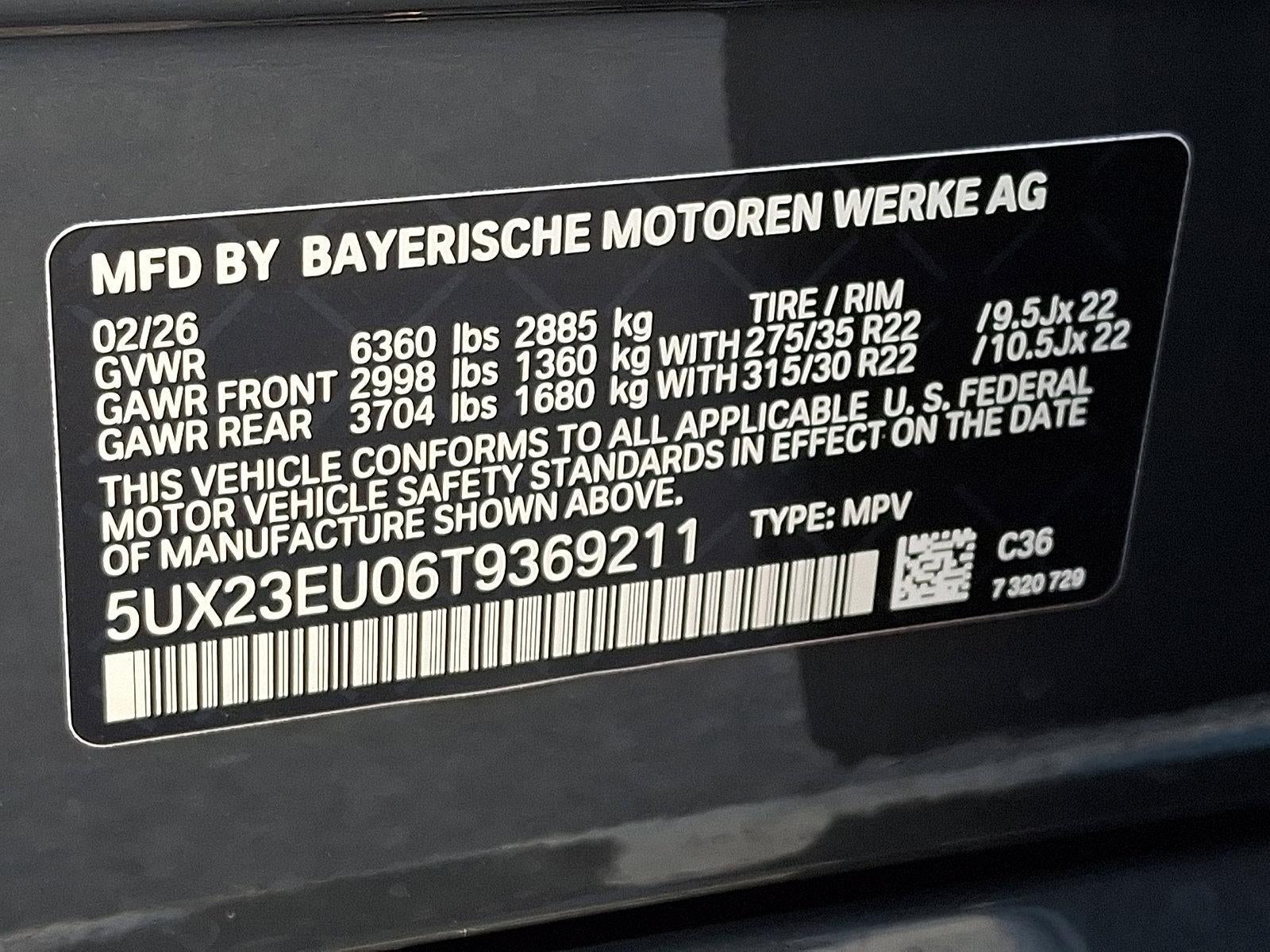2026 BMW X5 xDrive40i Sports Activity Vehicle