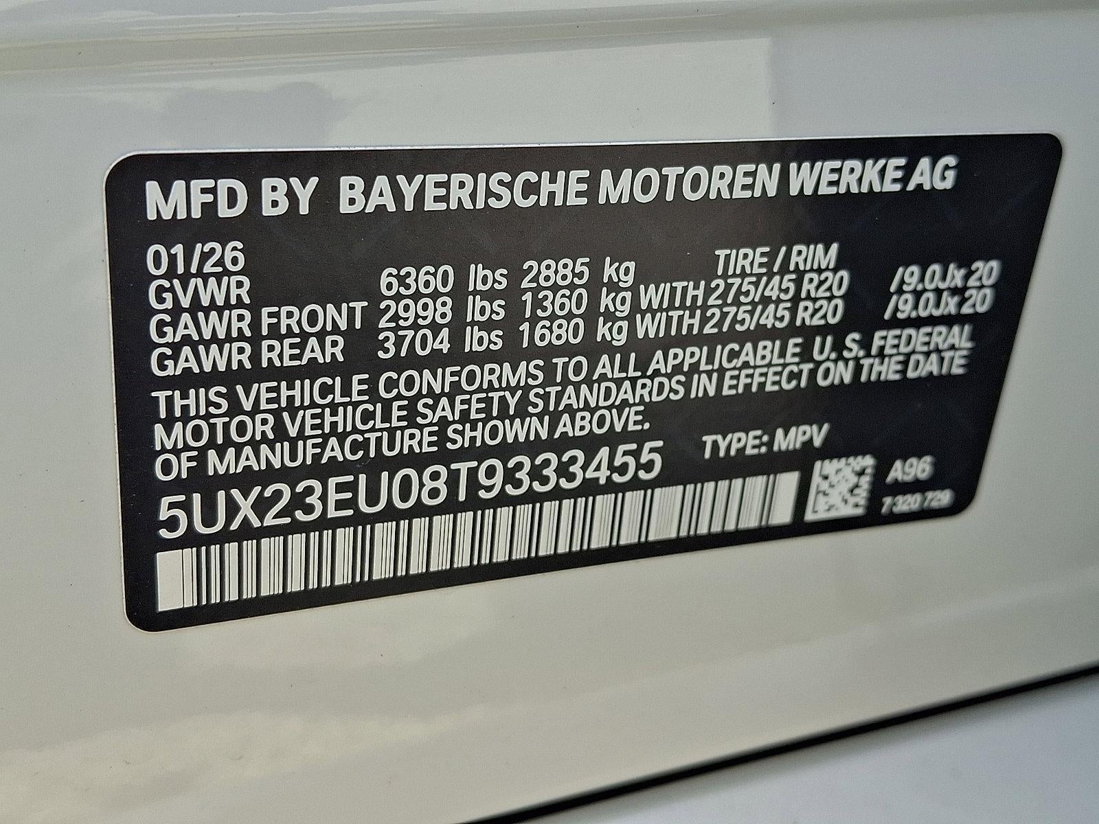 2026 BMW X5 xDrive40i Sports Activity Vehicle