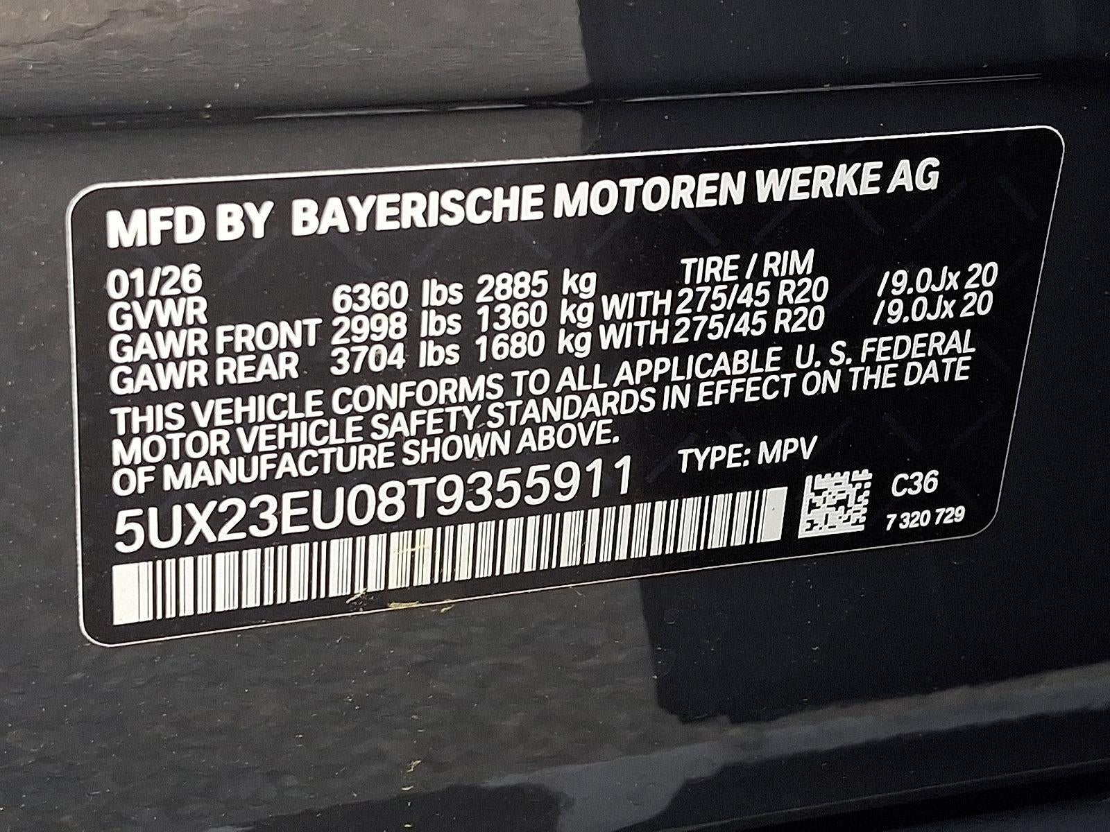 2026 BMW X5 xDrive40i Sports Activity Vehicle