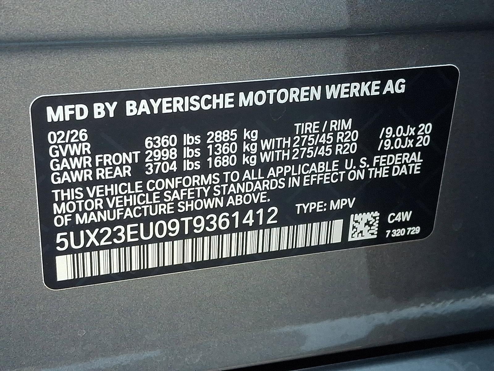 2026 BMW X5 xDrive40i Sports Activity Vehicle