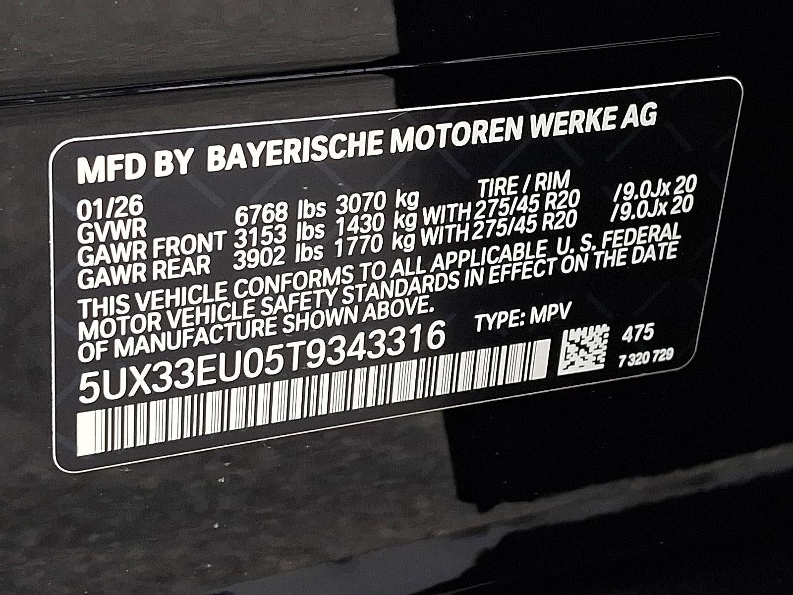 2026 BMW X5 M60i Sports Activity Vehicle