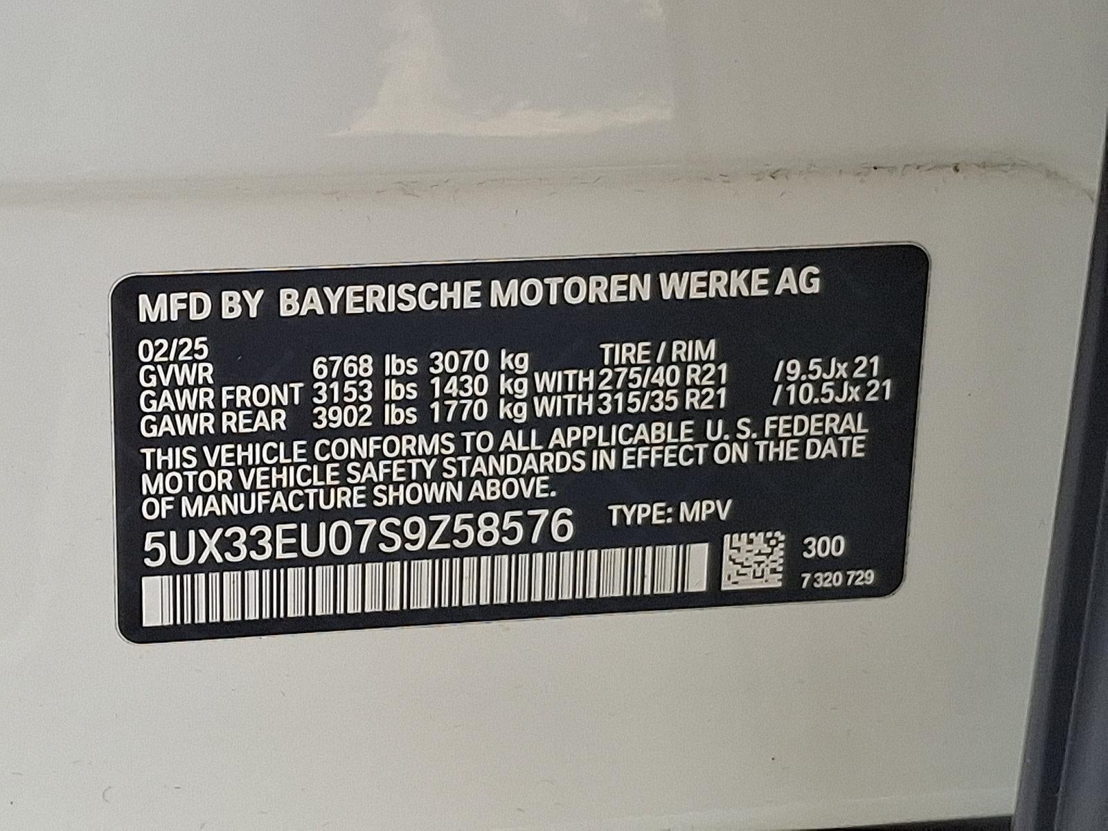 2025 BMW X5 M60i Sports Activity Vehicle