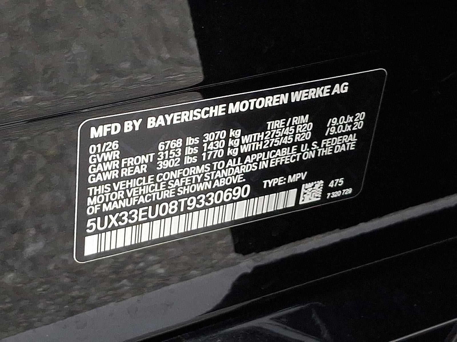 2026 BMW X5 M60i Sports Activity Vehicle