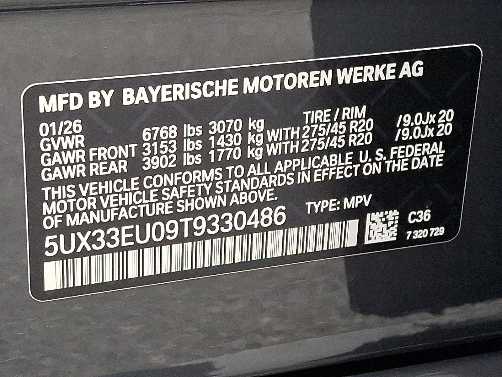 2026 BMW X5 M60i Sports Activity Vehicle