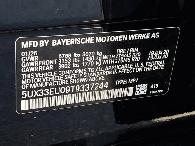 2026 BMW X5 M60i Sports Activity Vehicle